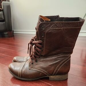 Steve Madden Troopa Brown Boots